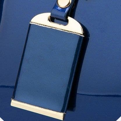 着物バッグ 編み込み持ち手エナメル風ショルダー付きハンドバッグ