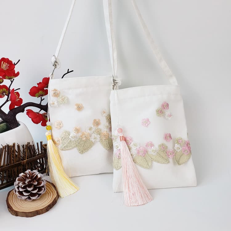 着物バッグ ショルダーバッグ 花絹の誘い ショルダーバッグ