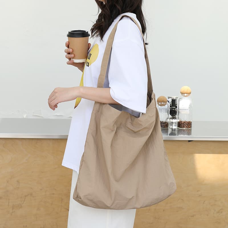 着物バッグ 風合い豊かな綿麻トートバッグ