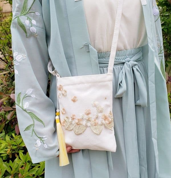 着物バッグ ショルダーバッグ 花絹の誘い ショルダーバッグ