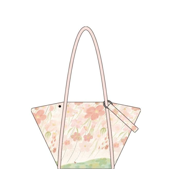 着物バッグ 花園の囁き 着物トートバッグ